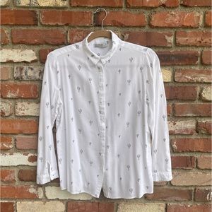 Cactus button up shirt